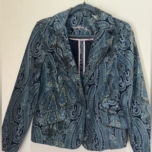 Caribbean Joe Vintage Boho Blazer